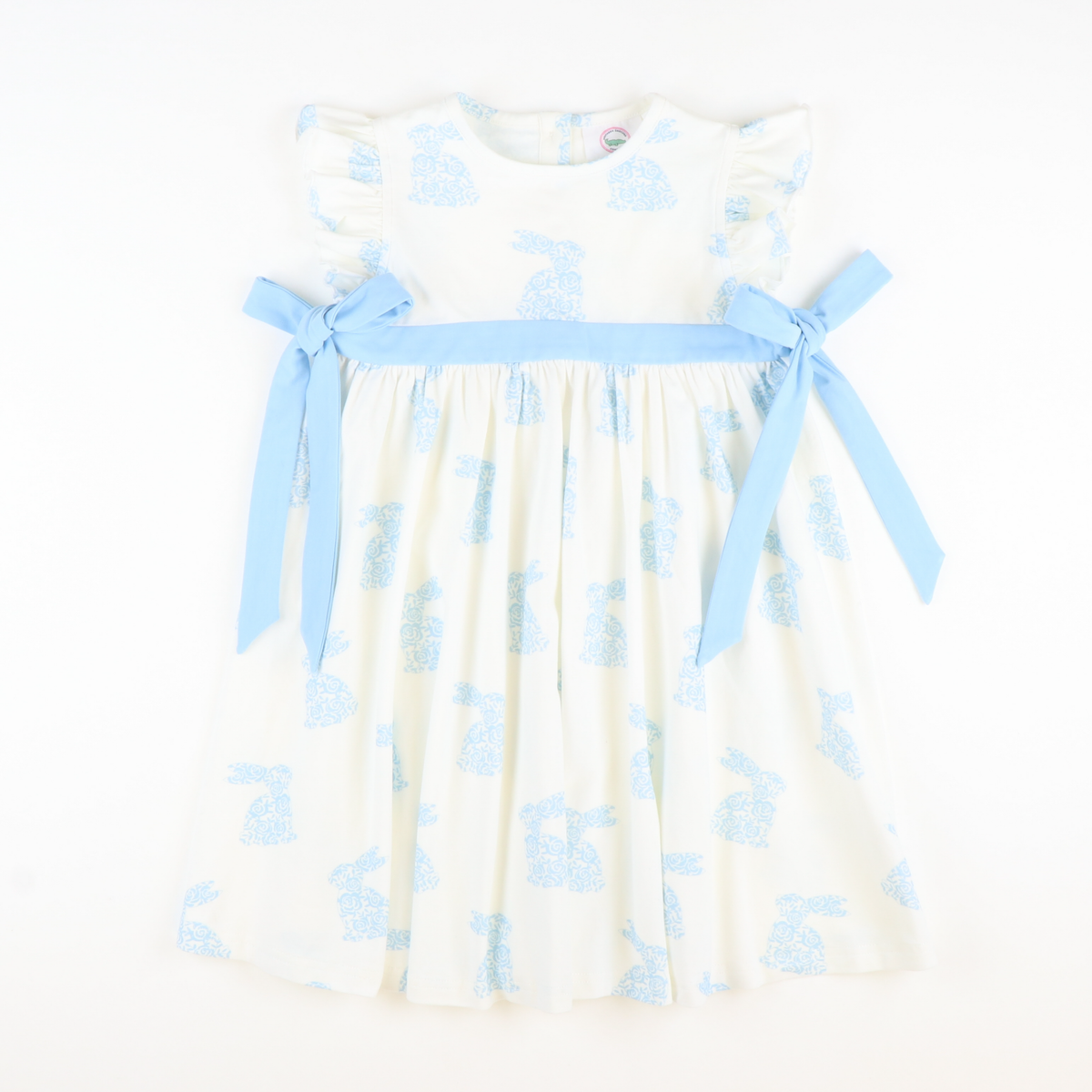 Chinoiserie Bunnies Knit Dress