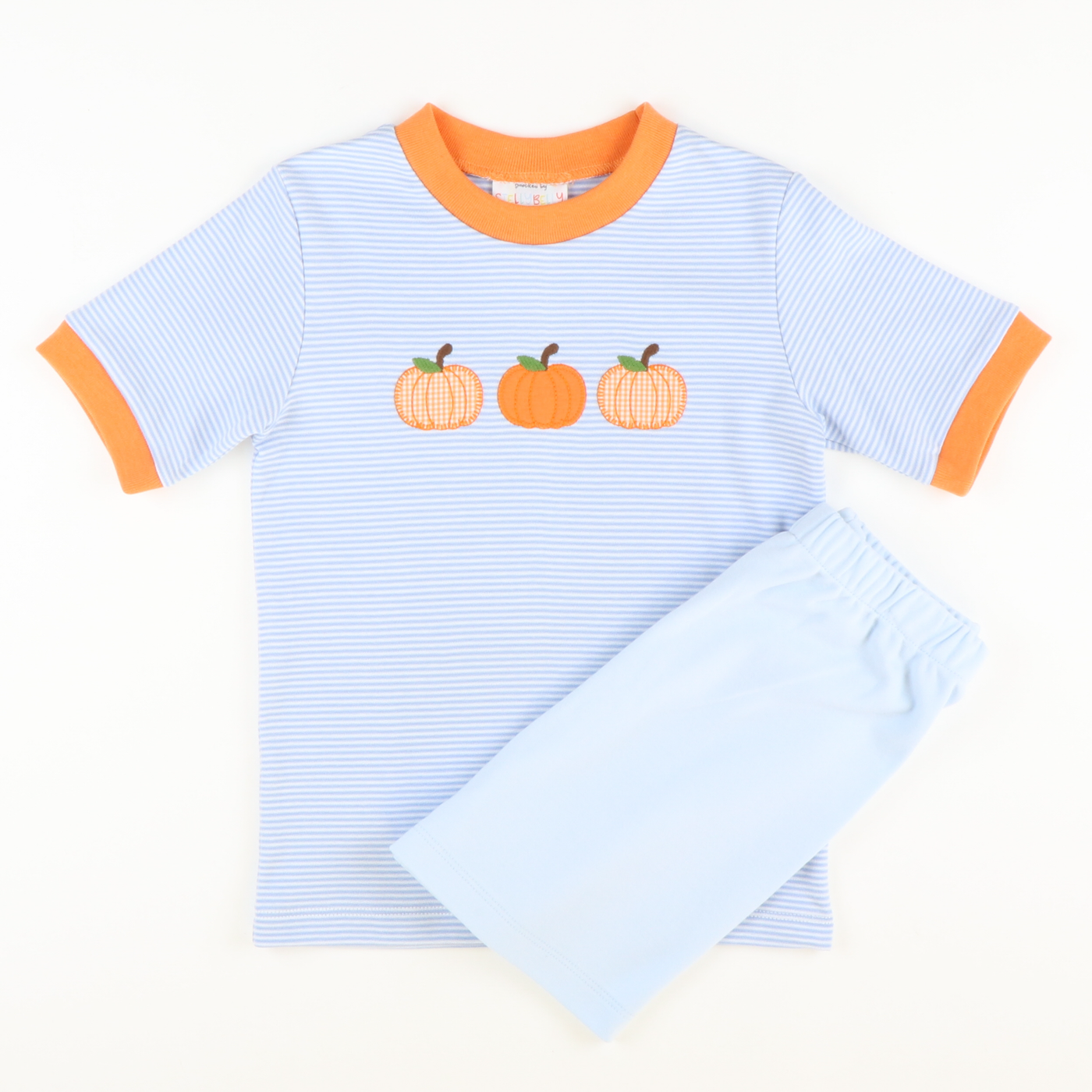 Boys Smocked Farm Short Set by Three Sisters main image 1