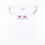 Smocked Liberty White Knit Top