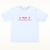Smocked Flags and Fireworks Short Sleeve Light Blue Knit Shirt