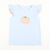 Orange Pumpkin Appliqué Top