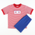 Smocked Stars and Stripes Knit Shirt and Shorts Set