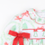 Embroidered Heirloom Christmas Trees Ruffle Dress