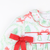 Embroidered Heirloom Christmas Trees Ruffle Girl Bubble