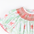 Smocked Heirloom Christmas Trees Geo Girl Long Bubble