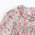 Smocked Rosette Ruffle Dress - Christmas Floral
