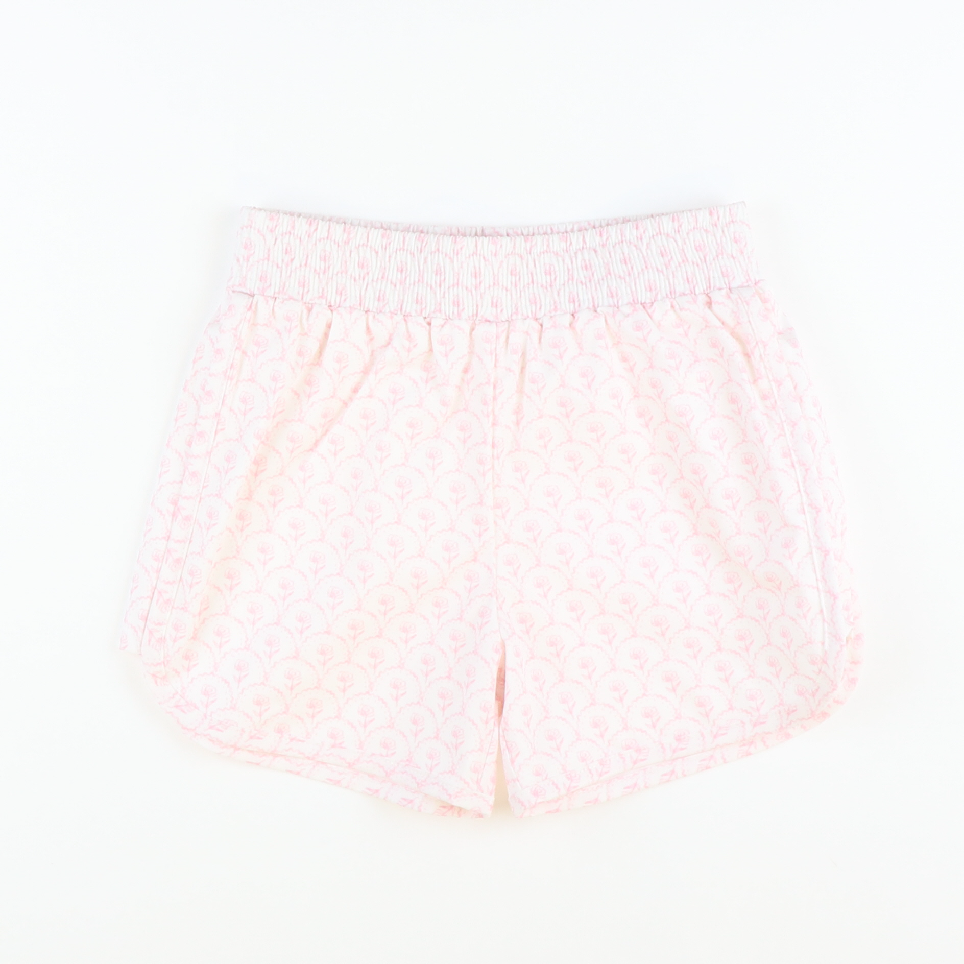 Pink Peony Track Shorts
