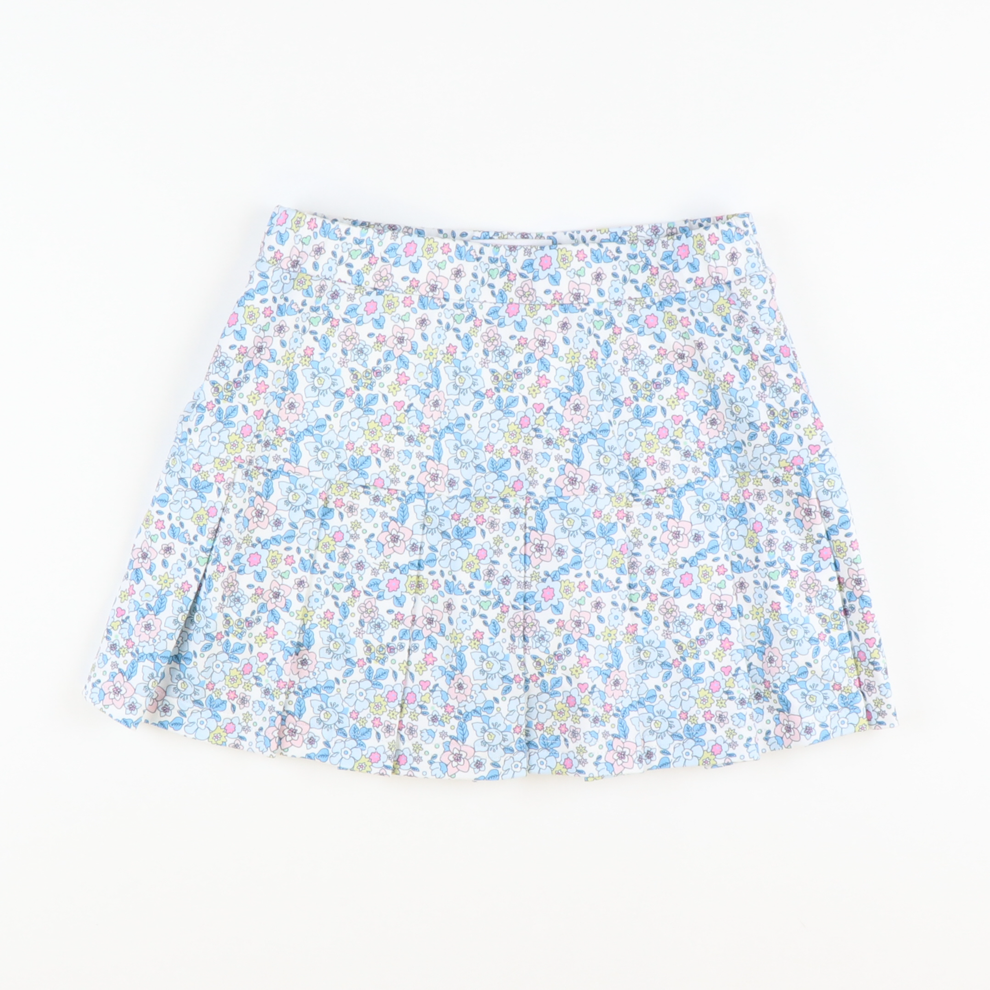 Garden Party Floral Pleated Tennis Skirt