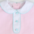Collared Seersucker Sleeveless Dress - Pink Mini Check