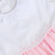 Embroidered Ruffle Girl Bubble - Light Pink