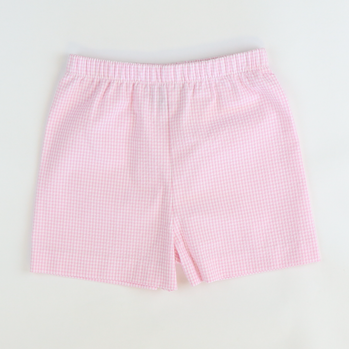 Signature Shorts - Pink Mini Check Seersucker