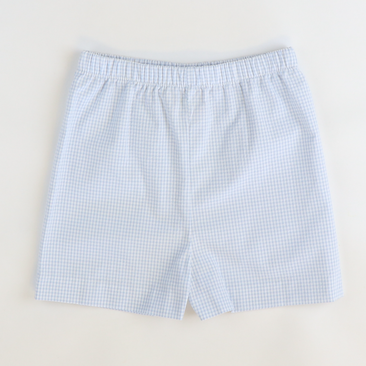 Signature Shorts - Light Blue Mini Check Seersucker