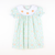 Embroidered Heirloom Pumpkins Bib Dress