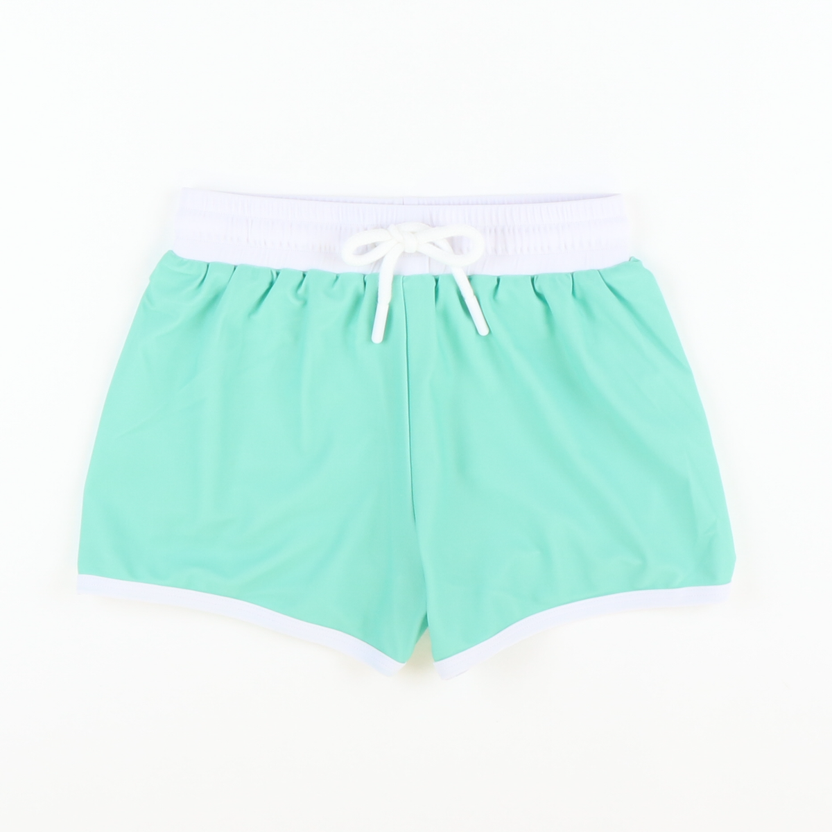 Preppy Green Swim Trunks