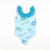 Sea Turtles Ruffle One-Piece Swimsuit