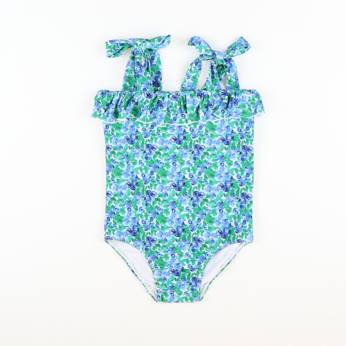 Lakehouse Floral Ruffle & Ties One-Piece Swimsuit