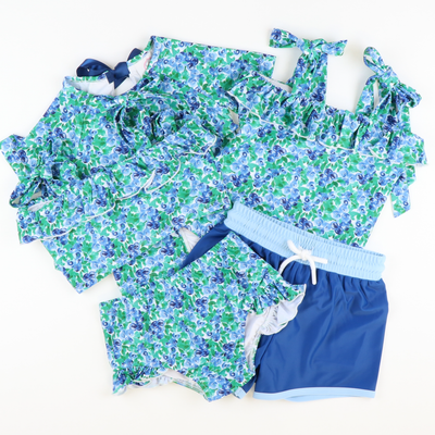 Lakehouse Floral Two-Piece Rash Guard