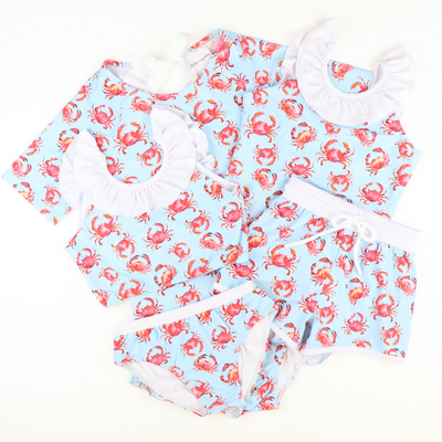 Classic Crab One-Piece Swimsuit