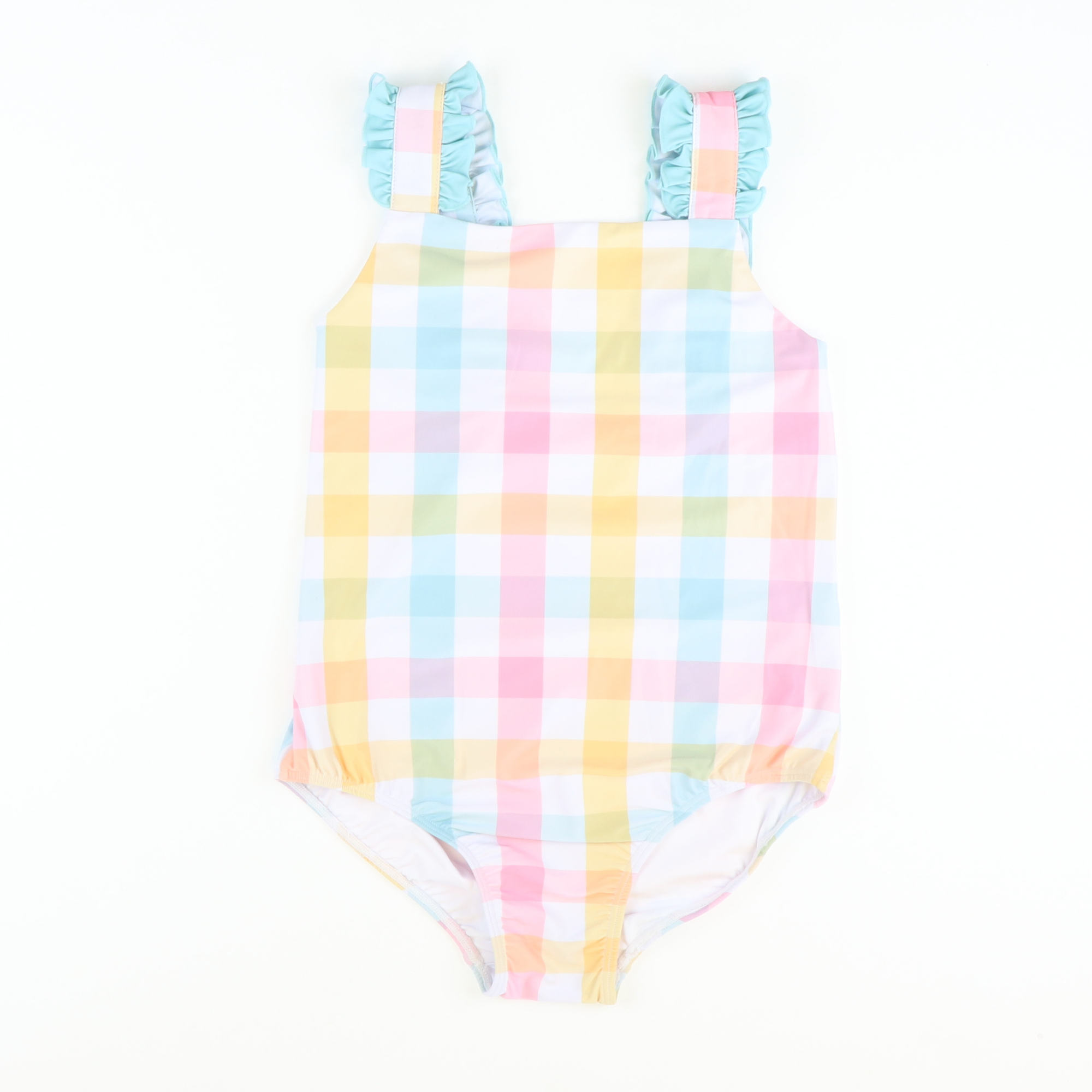 Hamptons Plaid One-Piece Swimsuit