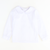 Boys Signature L/S Rounded Collar Shirt - White Pique